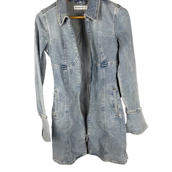 BLANKNYC Denim Mini Dress Smooth Talker‎ Size XS - Picture 10 of 11